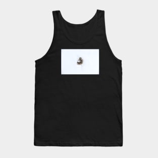 Mouse in the snow / Swiss Artwork Photography Tank Top